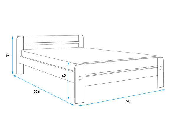 maten deliceto bed