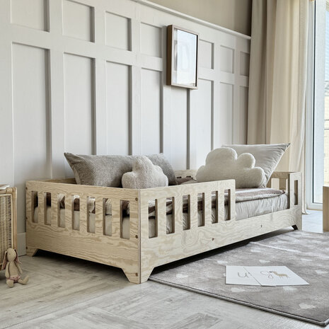 Sigma rechts bed 80x160 plywood