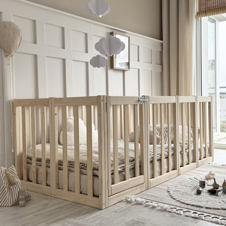 matras is optie max 22 cm dik mogelijk