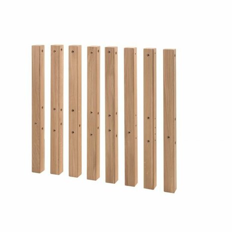 optie set extra poten voor ombouw tot lage bedbank