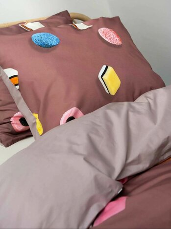 Snurk dekbedovertrek Drop it 1 persoons 140x200/220