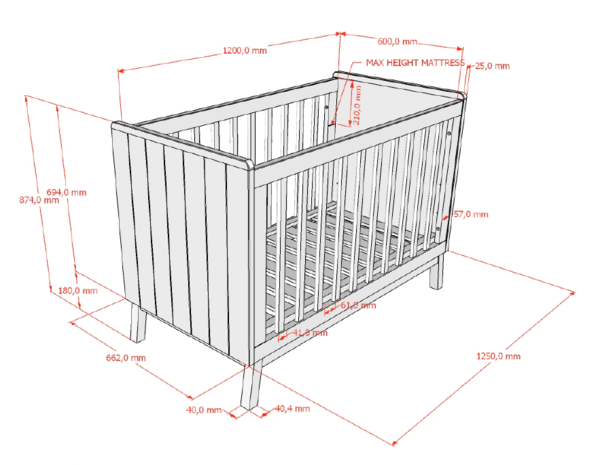 maten sezane ledikant