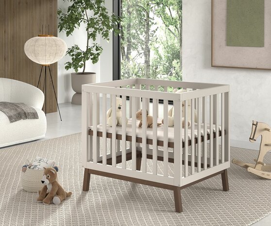 Sezane babybox 95x75 clay walnoot