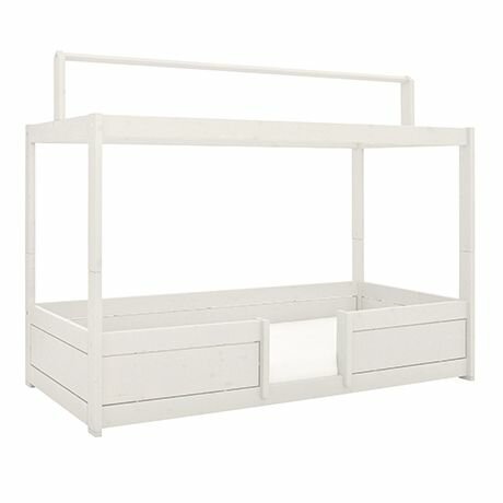 inclusief bed met dakopbouw wit