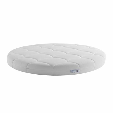 Zzzoo rond 90 cm box matras met hoes