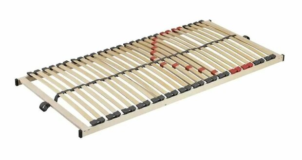 Optie: 2x 80x200 lattenbodem 26 lats beuken verend