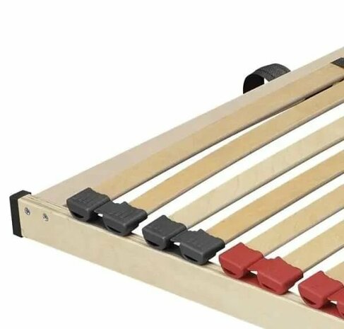 Jip 160x200 luxe gestoffeerd 2-persoons bed cement grijs