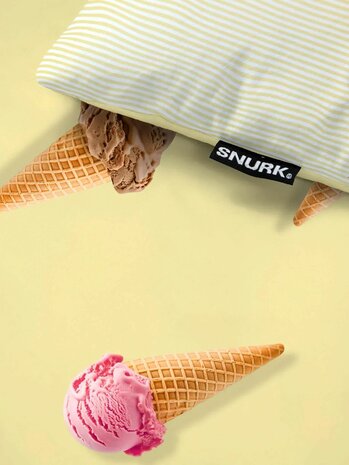 Snurk dekbedovertrek Scoops & Sunshine 1 persoons 140x200/220