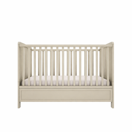 Vintage meegroei ledikant 70x140 eucalyptus