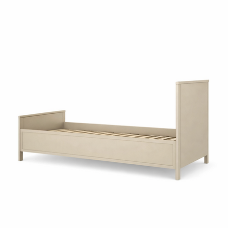 Vintage 1-persoonsbed 90x200 eucalyptus