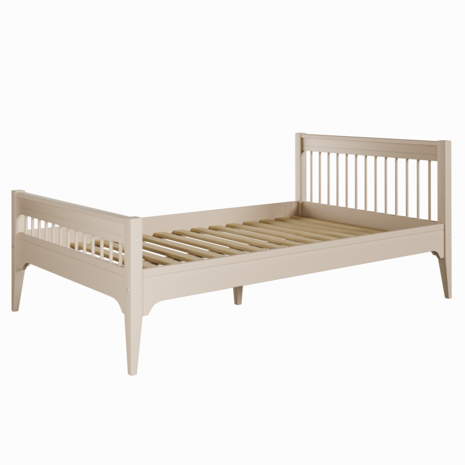 Carmela 120x200 bed grenen cashmere