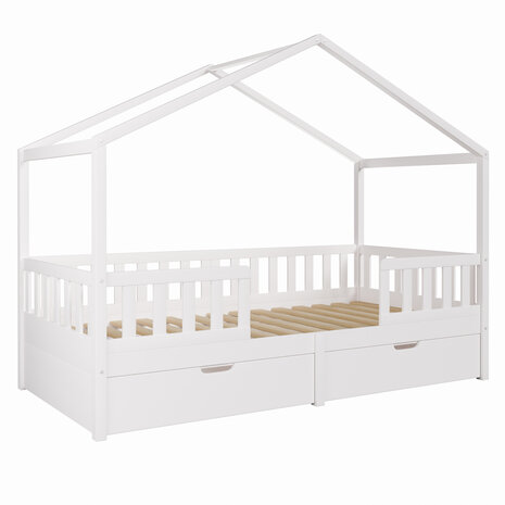 Inclusief bodem 90x190 dakje en optie uitvalbescherming