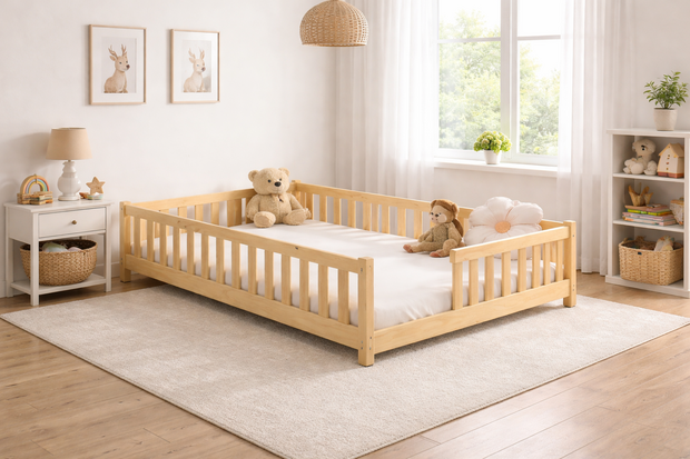Lazzaro bed sfeer 80x180 naturel