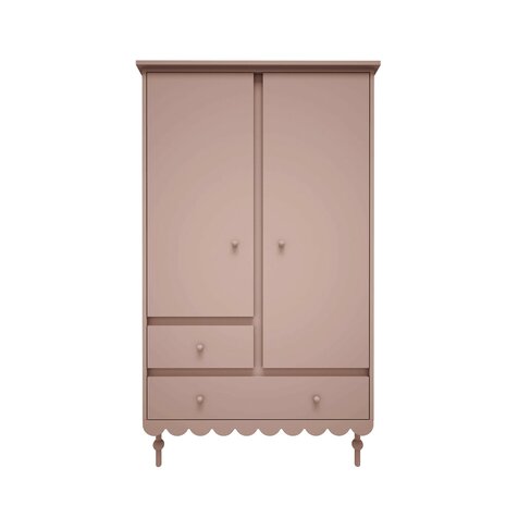Babushka 2 deurs kast pink