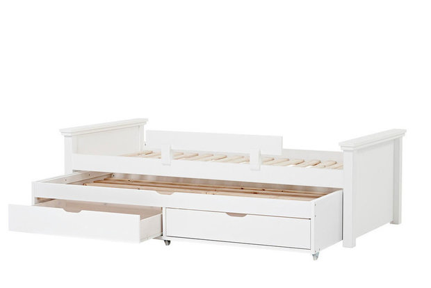 Hoppekids Maja de luxe bed 90x200 medium wit