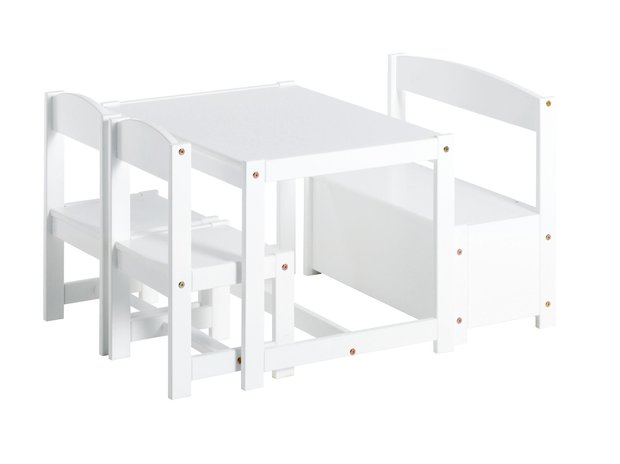 Hoppekids Mathilde speeltafel set wit