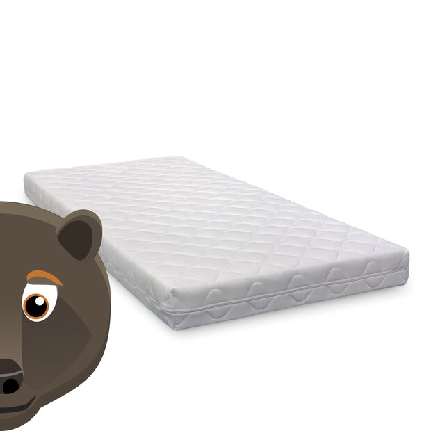 Abz Bruine beer matras 90x200x14