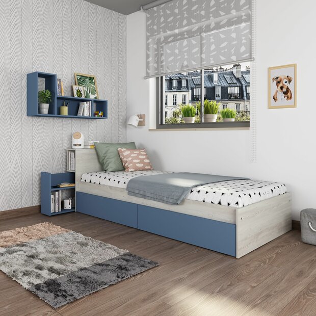 trasman jazz ledikant blauw