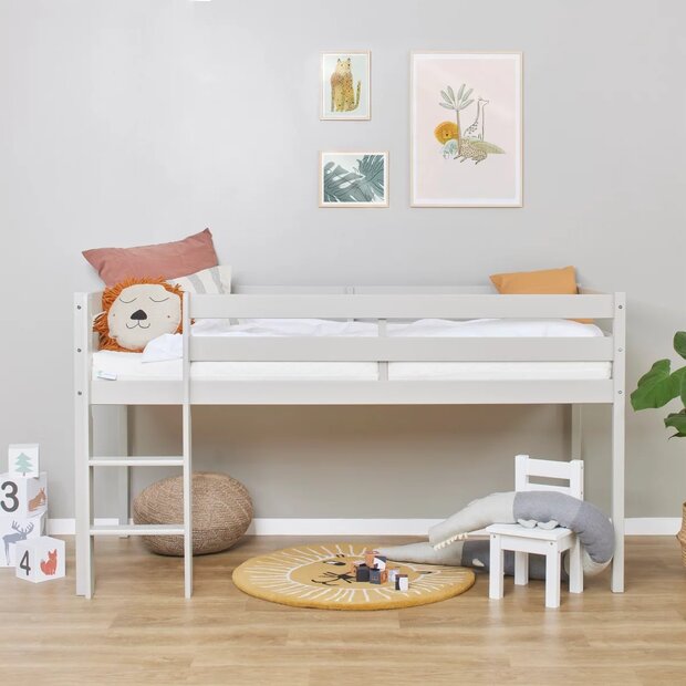 eco comfort halfhoog 90x200 dove grey