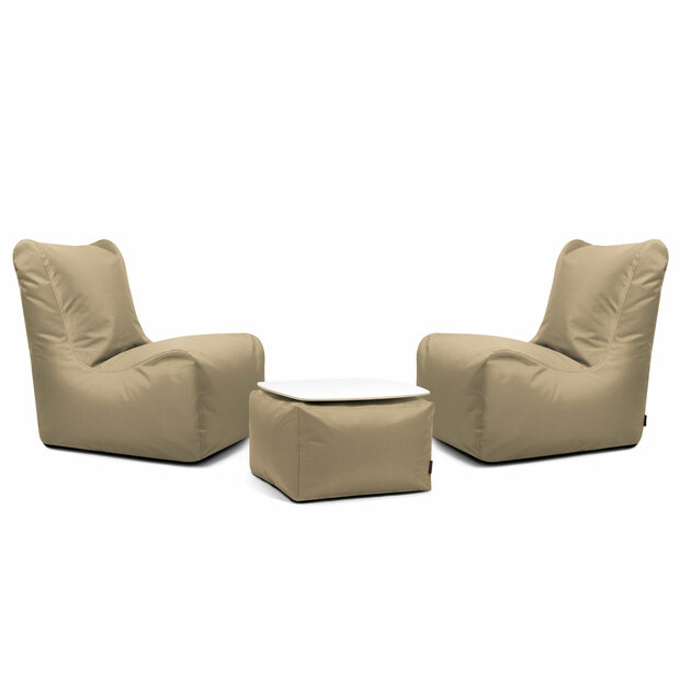 Slowdown chill 3 delige set Seat Ox beige