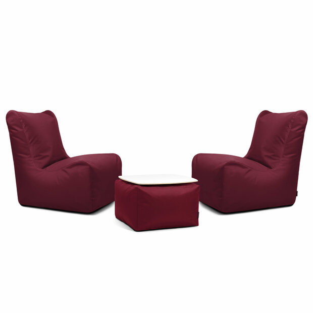 Slowdown chill 3 delige set Seat Ox wijn rood