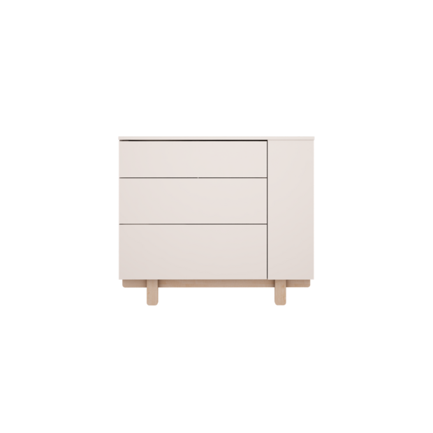 Basic commode 3 laden wit 