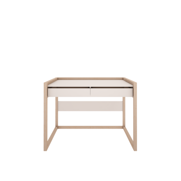 Basic bureau met laden wit