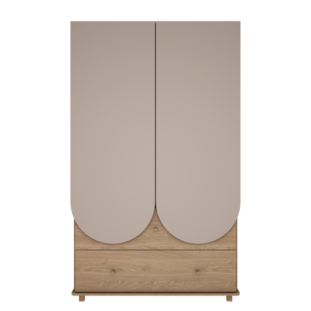 Bloom 2 deurs kast large eiken cashmere