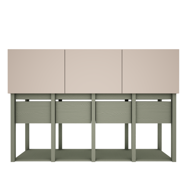 Tweens wandkast zand eucalyptus