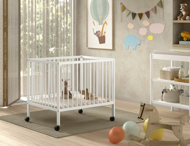 Jaxx Dino babybox 95x75 wit