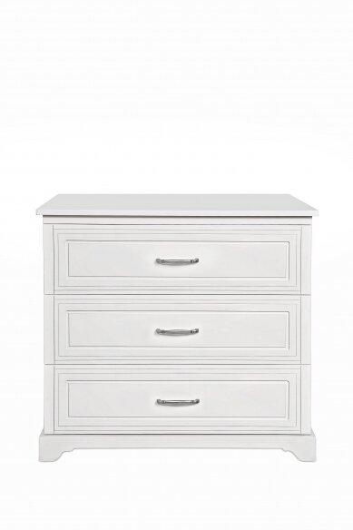 Melody commode 3 laden wit 