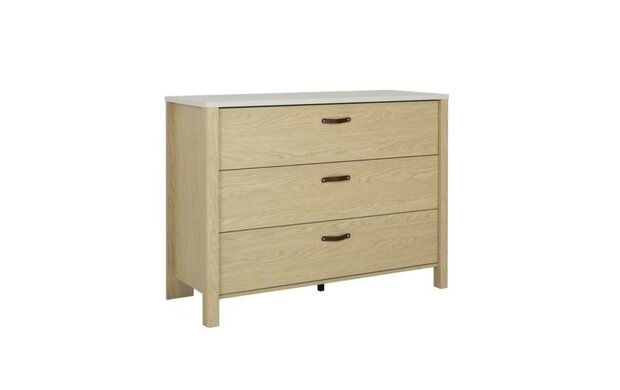 Gami Auriol 3 laden kast gerookt eiken look 