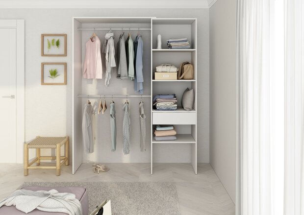 Trasman Eco+ wandkast met lade