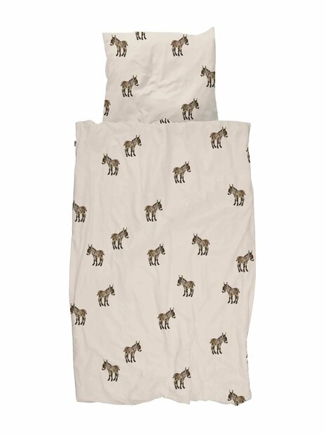 Snurk donkeys 140x200 overtrek