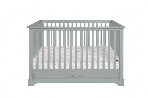 Melody meegroei ledikant 70x140 grijs