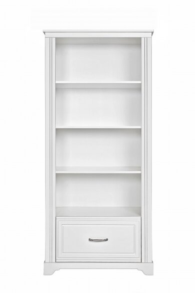 melody boekenkast wit met lade