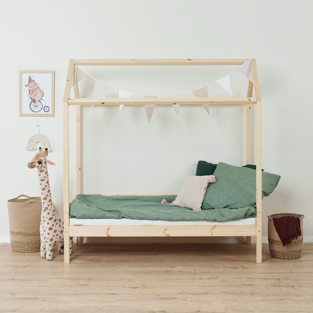 Eco comfort bedhuisje naturel 70x160