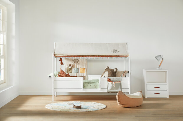 Lifetime 4 in 1 Orginal montessori bed 90x200 wit