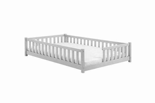 Lazzaro inloop bed 140x200 licht grijs