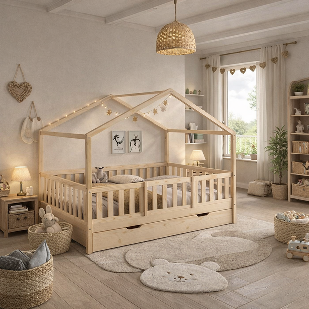 Balou bedhuis 90x200 grenen 