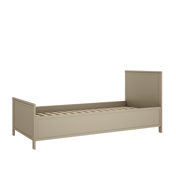 vintage 90x200 bed eucalyptus