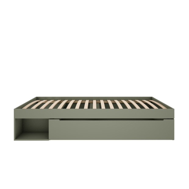 Tweens 1-persoons ebd 90x200 groen