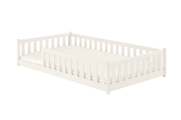 Barletta 140x200 cotton wit inloopbed