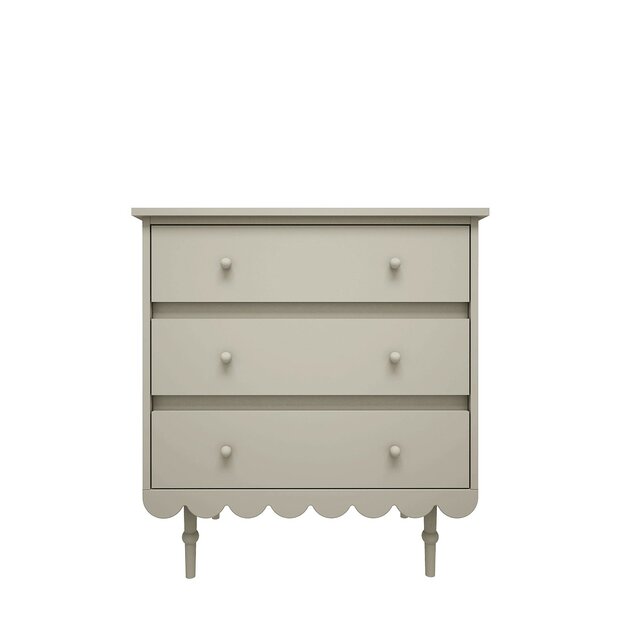 Babushka commode 3 laden olive