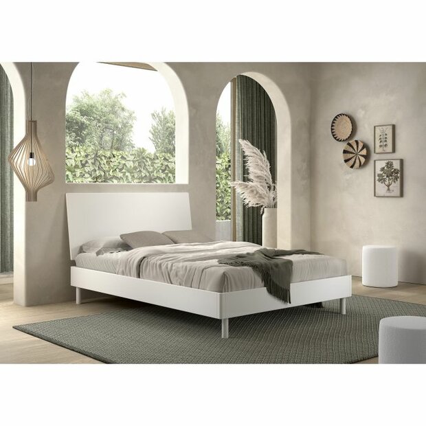 Forrest beuken wit bed 140x200