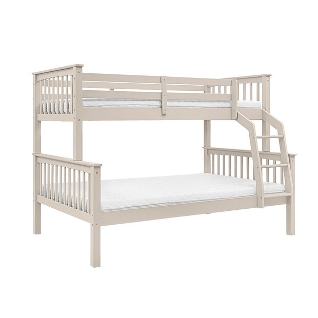 Collet spijlen trio stapelbed cashmere 90x200/120x200
