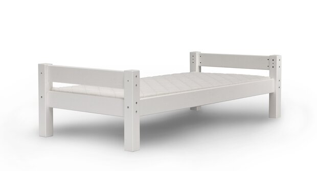  Nova bed 90x200 massief grenen wit 