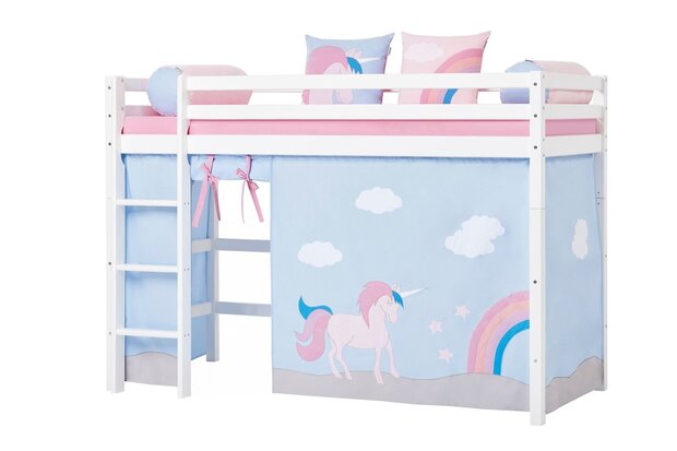 Hoppekids eenhoorn tent middelhoog