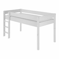 infanskids color halfhoog bed wit
