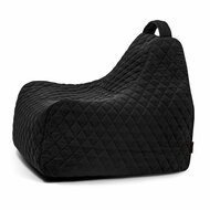 Slowdown zitzak game lure luxe velours zwart